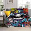1pc The Nightmare Before Christmas Printing Blanket - Soft, All-Season Throw for Living Room, Bedroom,Personalized Gift with Adorable Cartoon Design