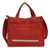 Trendy Corduroy Tote Bag For Women Stylish Large Capacity Shoulder Handbag