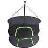 Mesh Zippered Herb Drying Rack Outdoor Breathable Hanging Dryer Dry Net Fluorescent Green