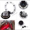 090E Secure Motorcycle Caps & Ignition Lock Set with Excellent Sealing Motorcycle Gas Caps & Ignition Lock for SV650 S