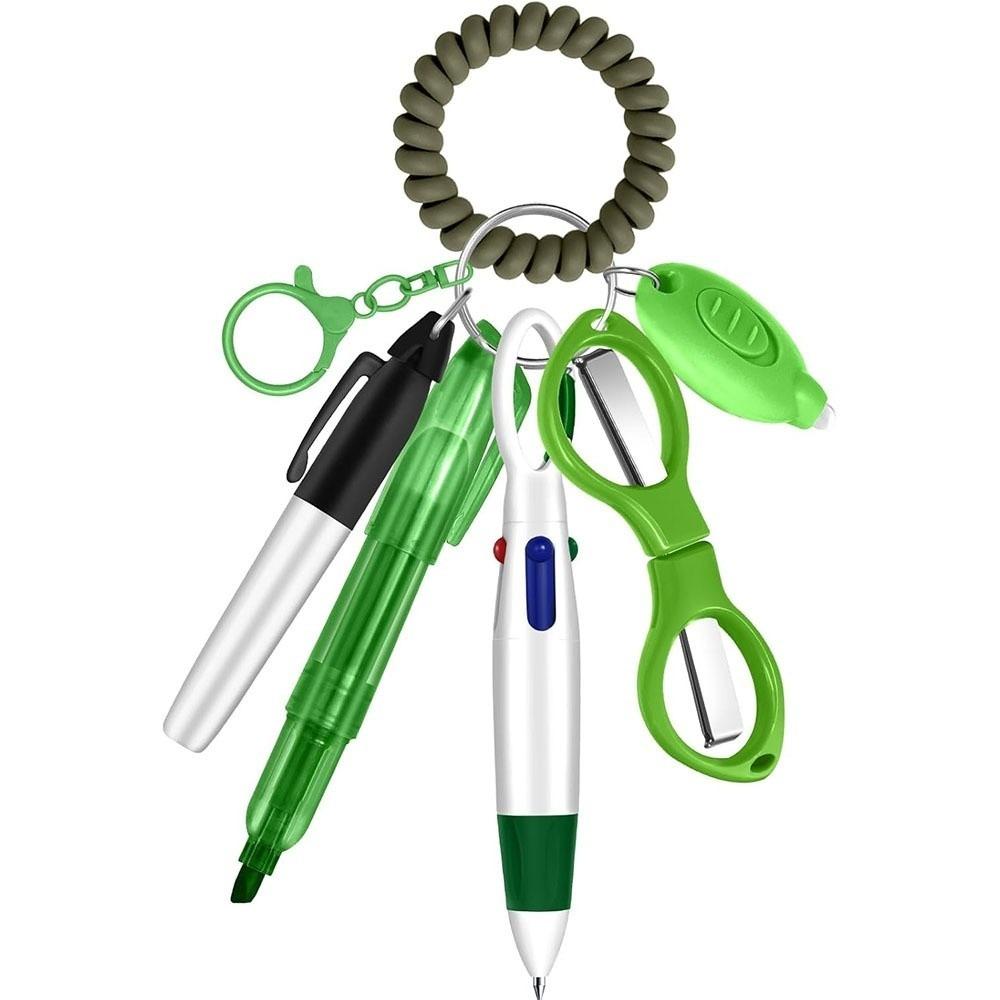Portable Nurse Badge Set Lanyard Keychain Nurse Badge Clip Accessory New Nurse Pen Pack  Gift