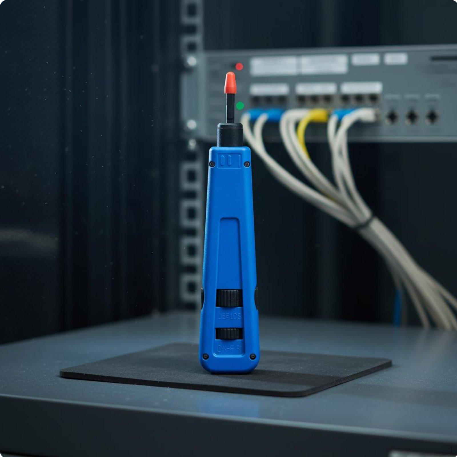 110 Punch down Tool MultiFunction Network Versatile for Technicians, DIY Enthusiasts