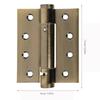 2Pcs Self Closing Hinges for Doors Heavy Duty Spring Hinge Auto Close Mechanism for Wood Screen Doors Basement Bathroom Cabinet