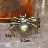Solid Brass Spider Copper Beetle Animal Lid Holder Tea Pet Creative Gift Desktop Ornament
