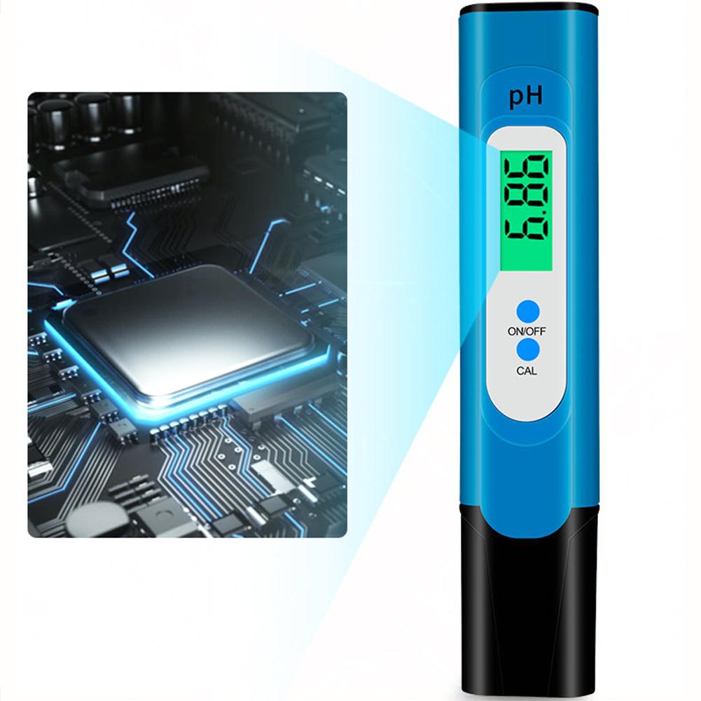 Backlit Ph Pen  Tester High-precision Portable Ph Meter Testing Instrument For Aquarium Fish Tanks