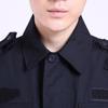 Black Mesh Tear-Resistant Short-Sleeve Security Guard Training Uniform