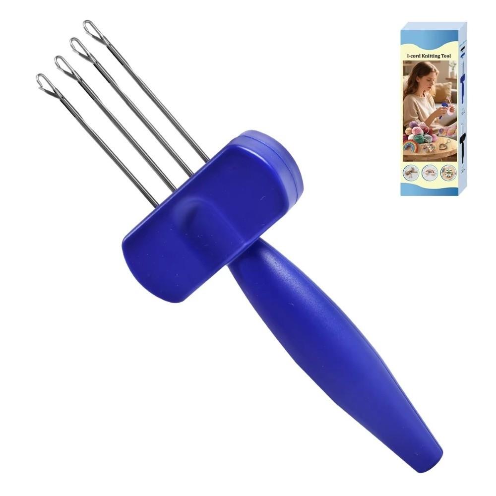 Ergonomic Grip Knitting Needle Portable Cord Knitting Tool Crochet Hooks  for Yarn DIY Craft