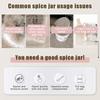 Sealed Glass Seasoning Jar Moisture-Proof Leak-Proof Sugar And Salt Container With Dustproof Spice Jars Bottle Kitchen