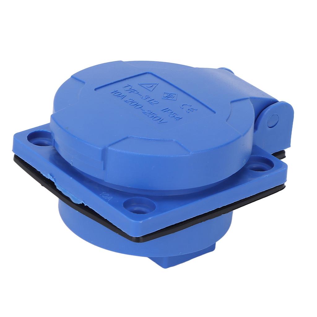 Concealed Industrial Socket Waterproof Concealed Industrial Plug for Agriculture Dock Caravan Camping