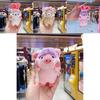 Creative Plush Face Washing Pig Keychain With Soft Cotton For Kids And Collectors