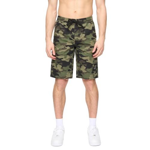 Crosshatch Mens Camtort Camo Shorts