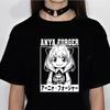 Anya Tshirt Women Y2K Tee Female Y2k Streetwear Comic Clothing
