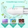 Face Steamer With 360 Rotatable Spray , Warm/Cold Mist Portable Facial Steamer For Face Spa Home Beauty Salon Moisturizing Aromatherapy Humidifier