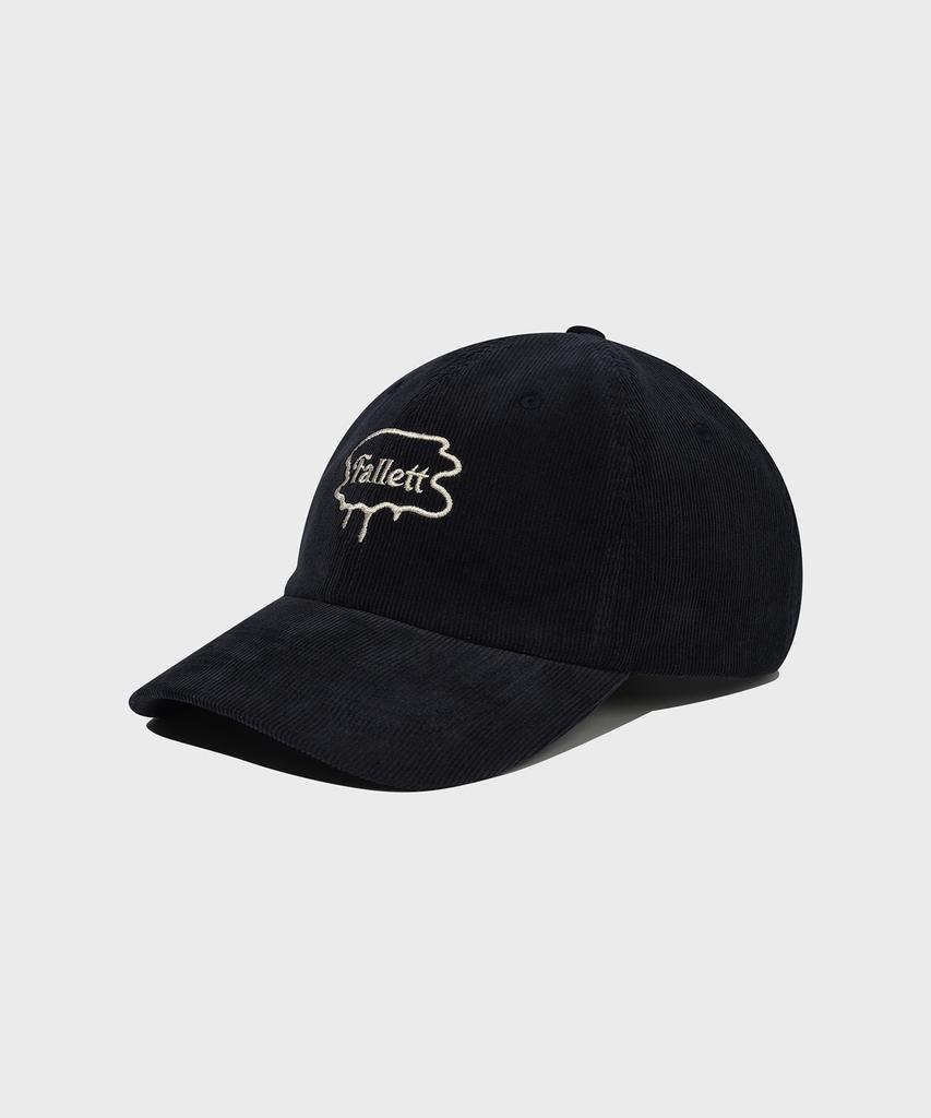 FALLETT Brush Logo Ball Cap Navy