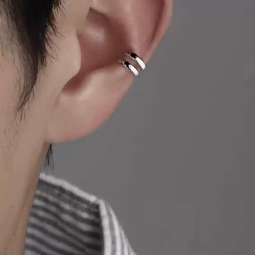 Painless Men's Ear Cuff: Vintage Chic, Niche Design, No Piercing Required