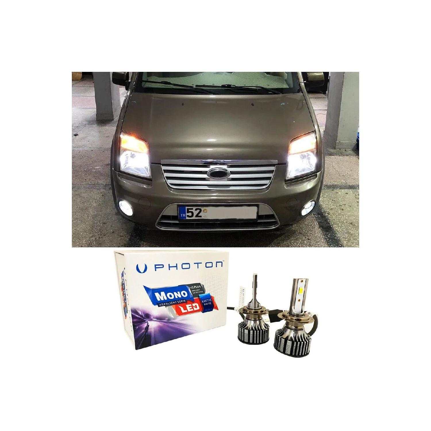 

Ford Connect Led Ксеноновая лампа дальнего и ближнего света H4 Mono New Series, белая 2002-2013 гг.