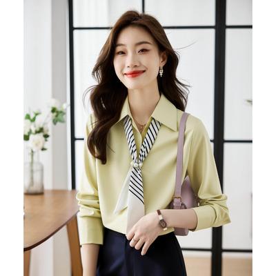 2026 Spring/Summer New Daily Commuting Lazy Loose Versatile Style Shirt for Women