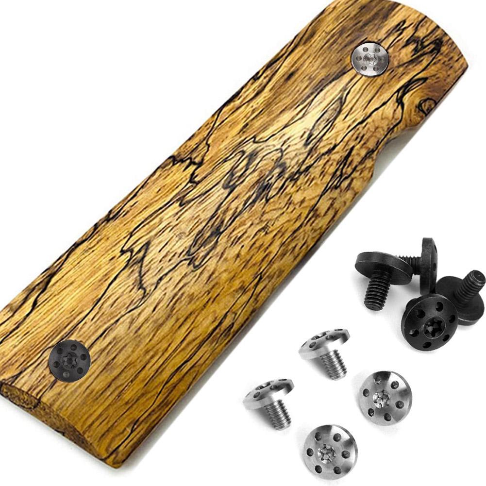 1 szt. Klucz Torx T8 + 4 szt. Zestaw nakładek na rękojeść ze stali CNC 92fs Zamienny klucz naprawczy M9 par R3T1