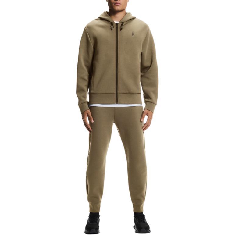 On Focus Tech Breathable Moisture-Wicking Mid-Rise Drawstring Cuffed Knit Sports Pants Men bottoms 1MF30324506
