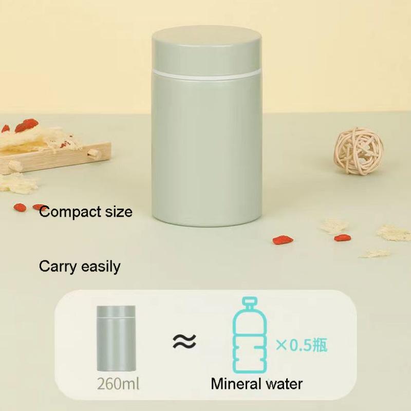 Mini Portable Stainless Steel Thermal Insulation Tremella Smoldering Cup for School And Office - Time-Saving Insulated Cup