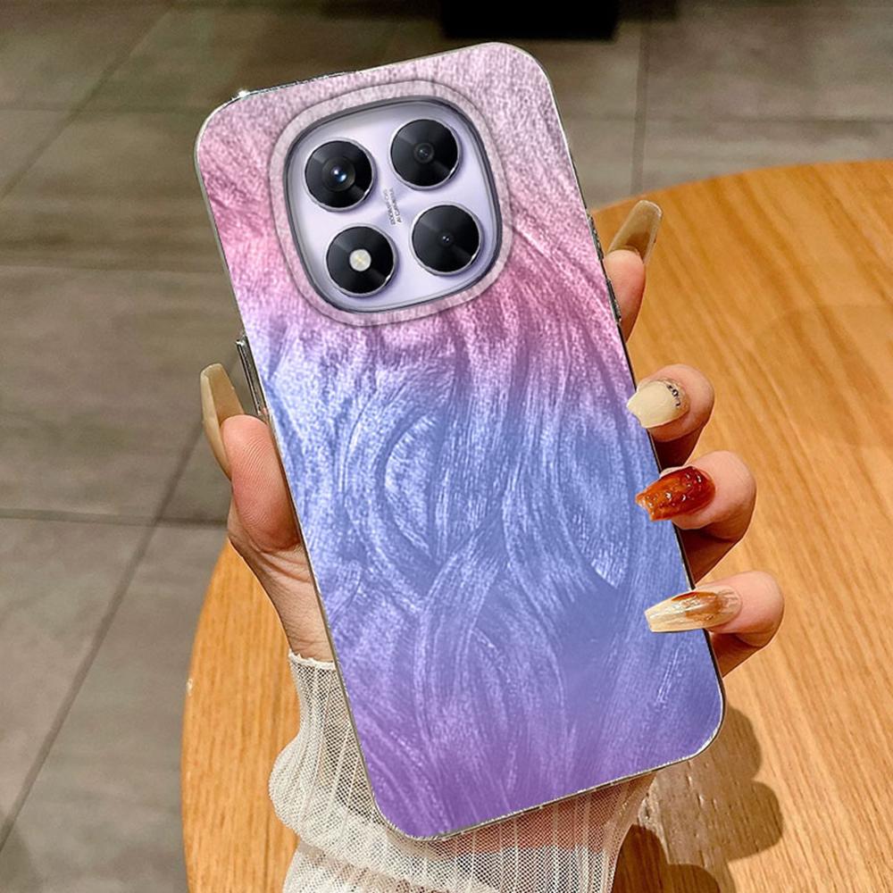 Gradient Colorful Butterfly For Xiaomi Redmi Note 13 14 Pro 4G Note 14 Pro+ 5G Poco X6 Cases Cover Soft Phone Case Silicone Shell Back Funda Bumper