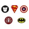 Transformers series cartoon badges Avengers Marvel movie peripherals Team America Spider-Man brooch