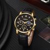 1PC Men's Business Watch Casual Belt Quartz Sports Watch Men's Watch Men's Watch