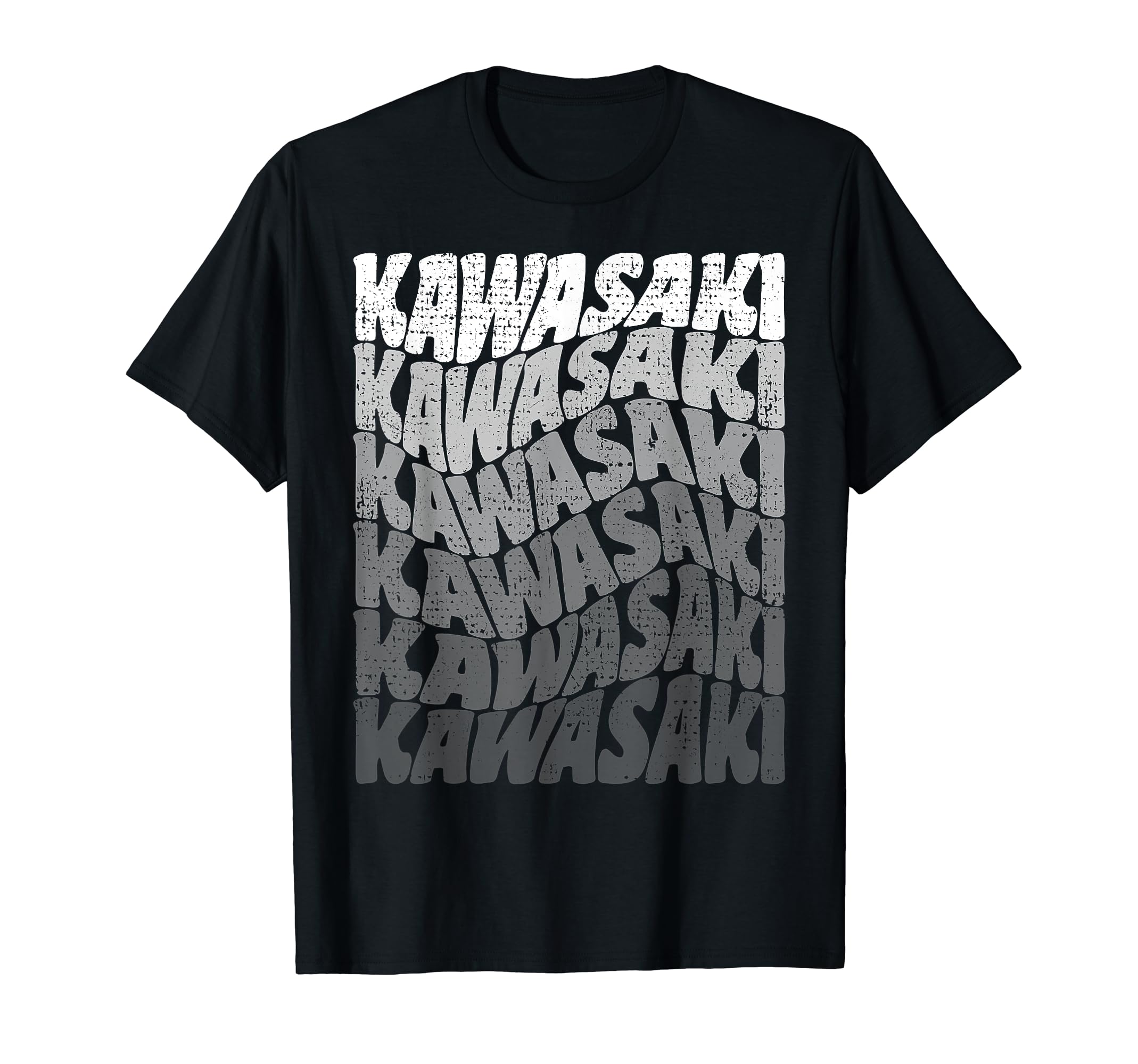 

Kawasaki City 90s Retro Groovy 80s Vintage Japan Kawasaki T-Shirt чёрный