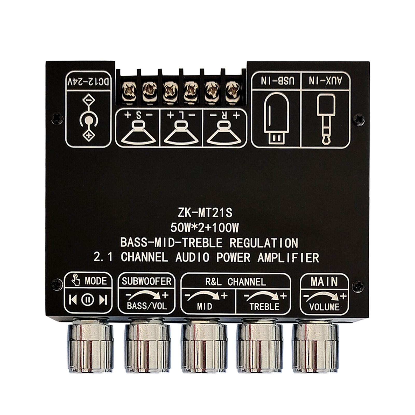 

Плата аудіопідсилювача TWS Bluetooth 2.1 Звуковий канал Сабвуфер Стерео модуль підсилювача