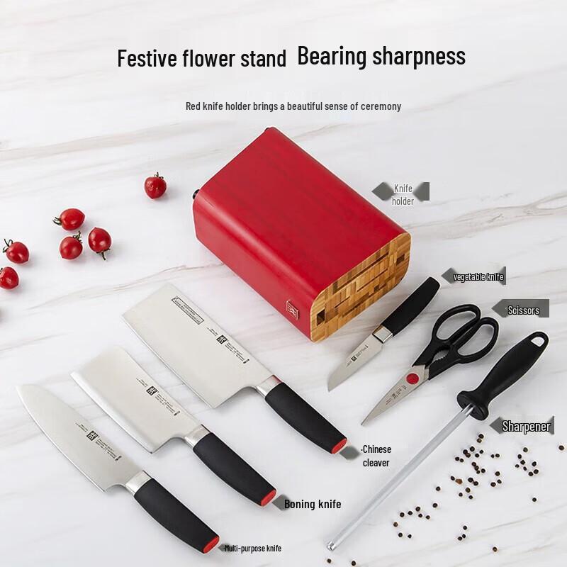 ZWILLING 17-Piece Cookware & Knife Set with Rice Cooker