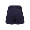 Reebok Solid Color Running Elastic Woven Sports Shorts Women shorts Navy-Blue 24SRC608WGN2