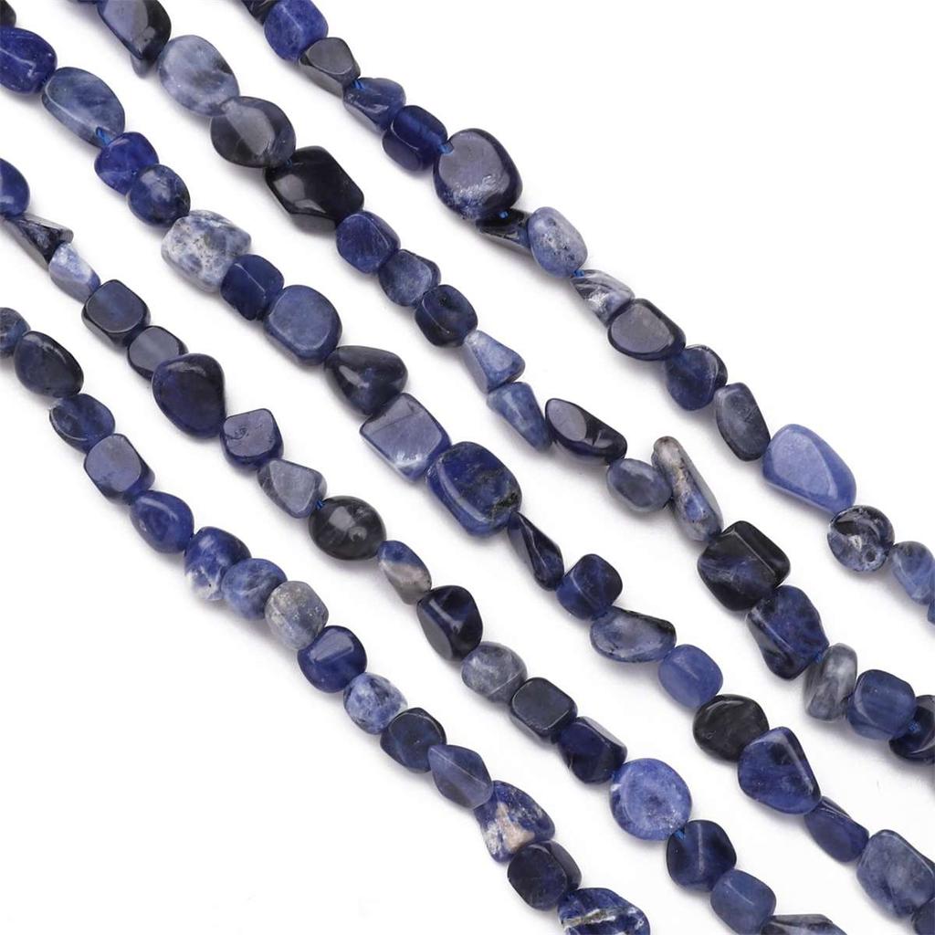 40-55Pcs Natural Colorful Irregular Shape Stone Loose Beads For Jewelry Making DIY Bracelet Necklace Accessories 15'' Strand