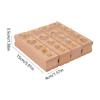 Montessori Cylinder Socket Puzzles Toy Baby Development Practice And Senses Preschool Educational Wooden Toys For Children