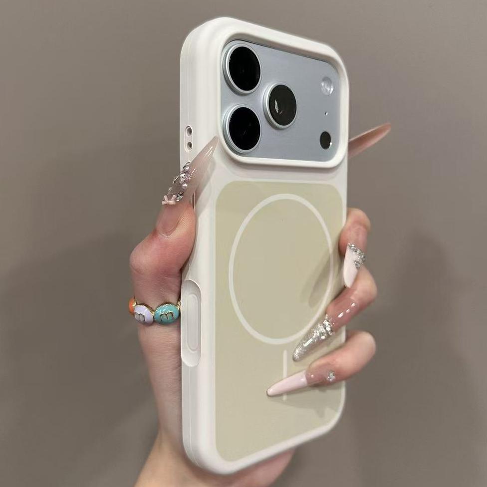 For iPhone 17Pro Max Case  Silicone Magnetic Phone Case For iPhone 17 Pro Max 17Pro For Magsafe Wireless Charging Cover