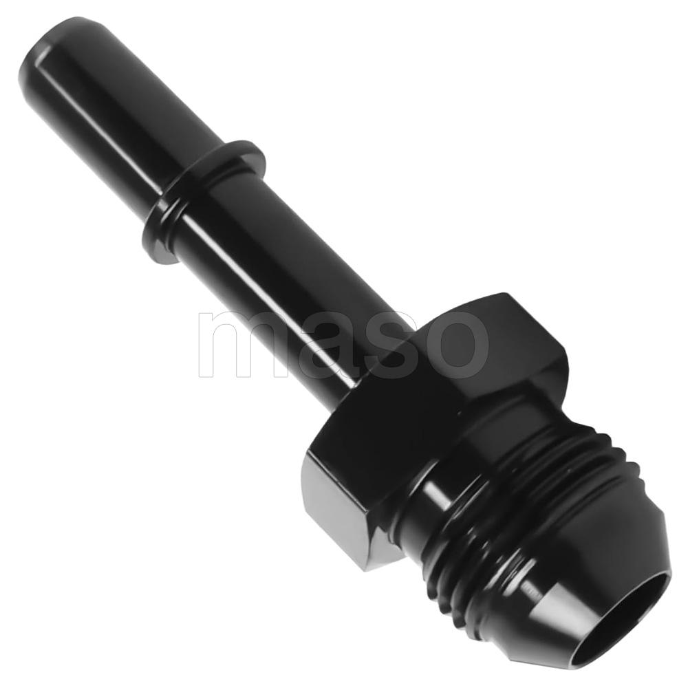 Aluminum 8AN Male To 3/8" 5/16" Male Straight-through SAE Quick Disconnect Push On EFI Fitting Adapter Oil Fuel Adapter Fuel System Fittings7
