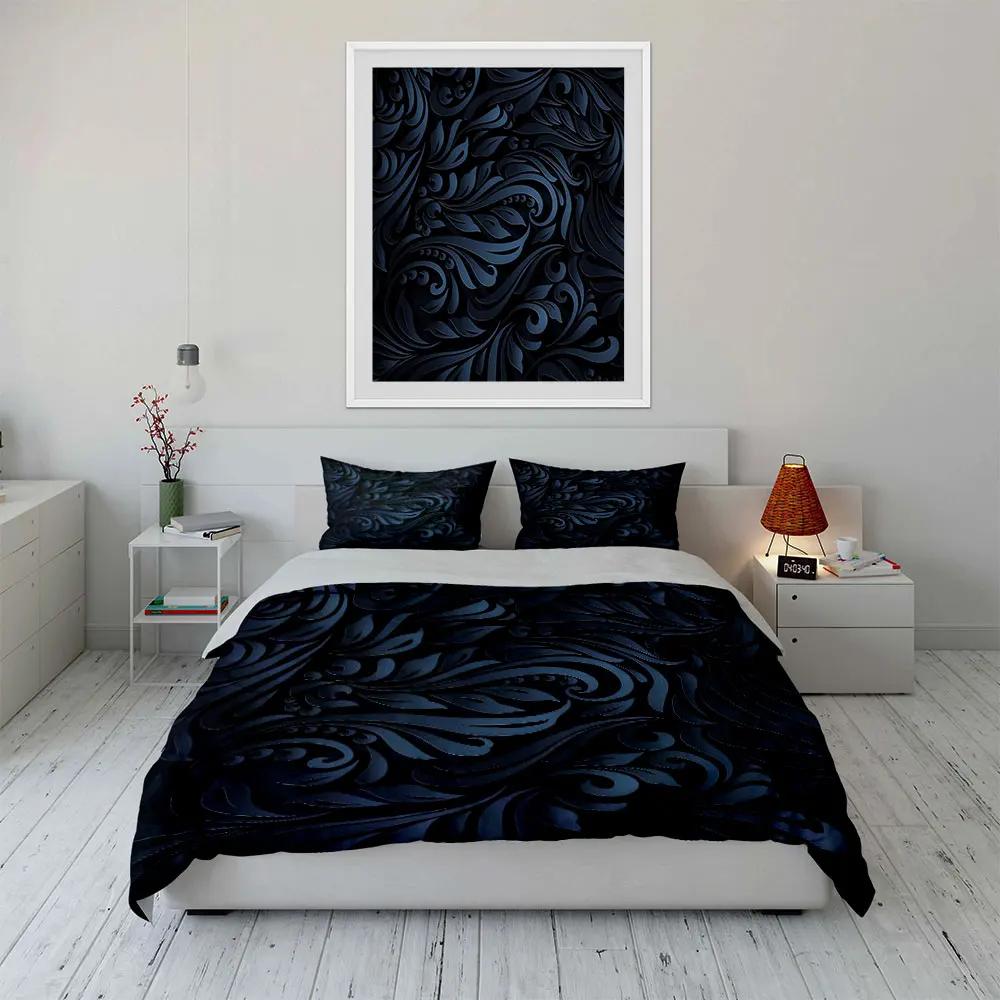 "Elegant Floral Pattern Decor Set" Soft Comfortable Duvet Cover Bedding Set Included 1*Duvet Cover & 2*Pillowcases gift
