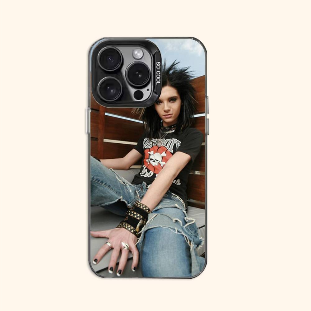 Retro Rock Band T-Tokio H-Hotel Handyhülle für iPhone 17 16e 16 15 14 13 12 Pro Max X XR XS MAX Rückseite