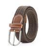 Casual Belt Multi-Color Elastic Pin Buckle Belt Leather Men'S Elastic Woven Belt
