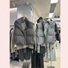 Donna Corea Chic Streetwear Gilet Personalizzato Parka Corti Cappotto Casual Elegante Moda High Street Avanzata