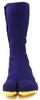 Rikioh Safety Genba Navy GD12B Tabi, Daioh, 12-Piece Kohaze, Blue, 25.0cm,