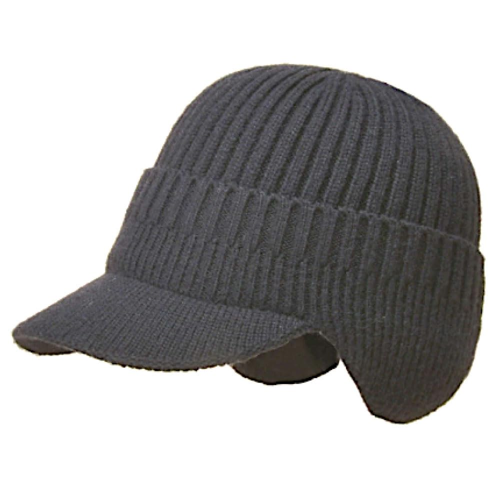 

Вязаная шапка-бини с экстра, идеально подходящая для осени, и один размер подходит для большинства, мужские наушники для занятий спортом на открытом воздухе, толстые, с флисовой подкладкой, зимние, (Дж. П., чёрный