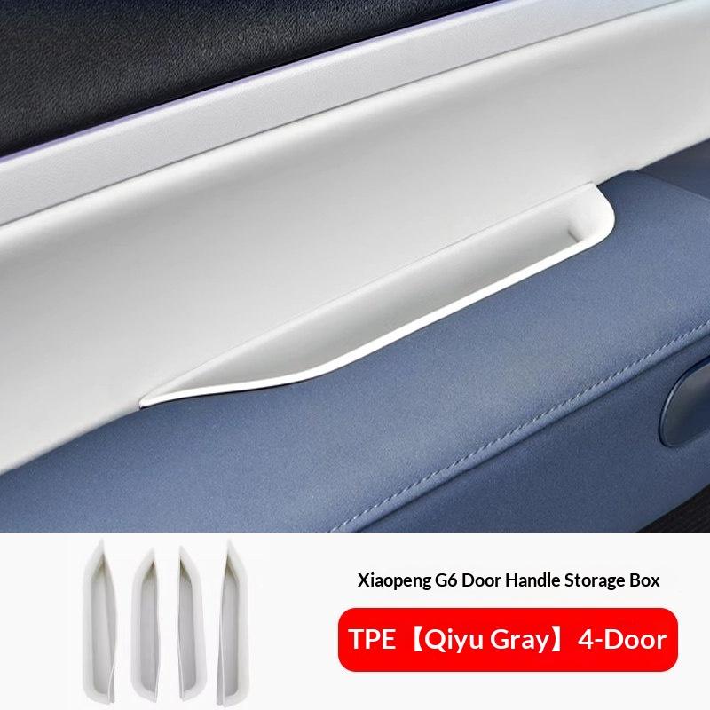 Fit For XPeng G6 Car Specialized Door Storage Box Armrest Organizer Door Handle Slot Bin Modification