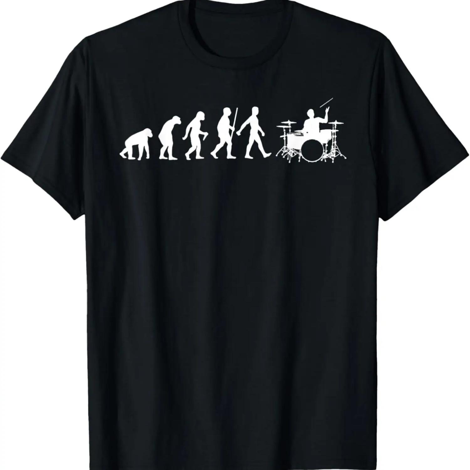 

Лучший барабанщик Искусство для мужчин женщин Игрок на ударной установке Музыкант Футболка XXXXXL чёрный