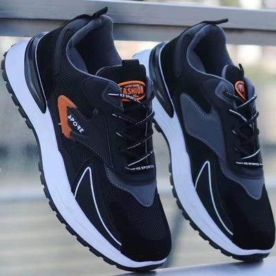Sneakers Men'S Shoes Breathable Mesh Shoes Men'S Casual Shoes Non-Slip Soft Sole Running Men