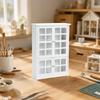1:12 Scale Dollhouse Cabinet White MDF Display Realistic for Tabletop Displays
