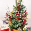 1 buc. Decorațiuni de Crăciun Articole Festive și de Petrecere Crăciun Ramură de Pin Artificială Fructe de Pădure Buchet de Flori Decor de Crăciun