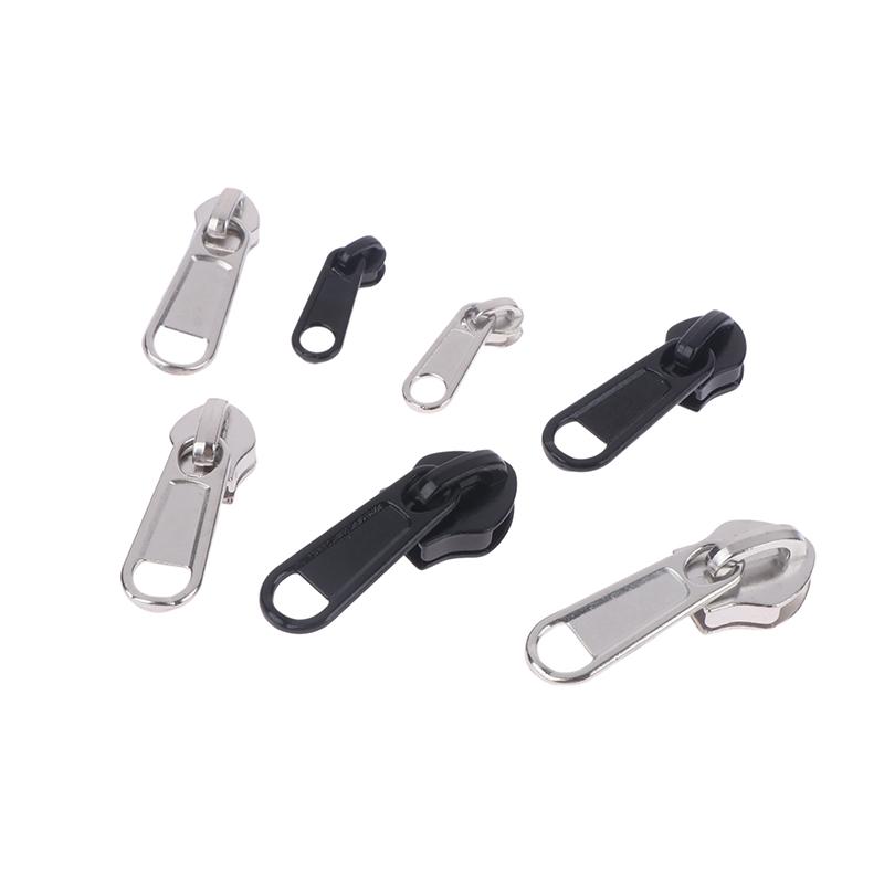 5/8Pcs 4 Sizes Universal Instant Fix Zipper Repair Replacement Slider Zippers