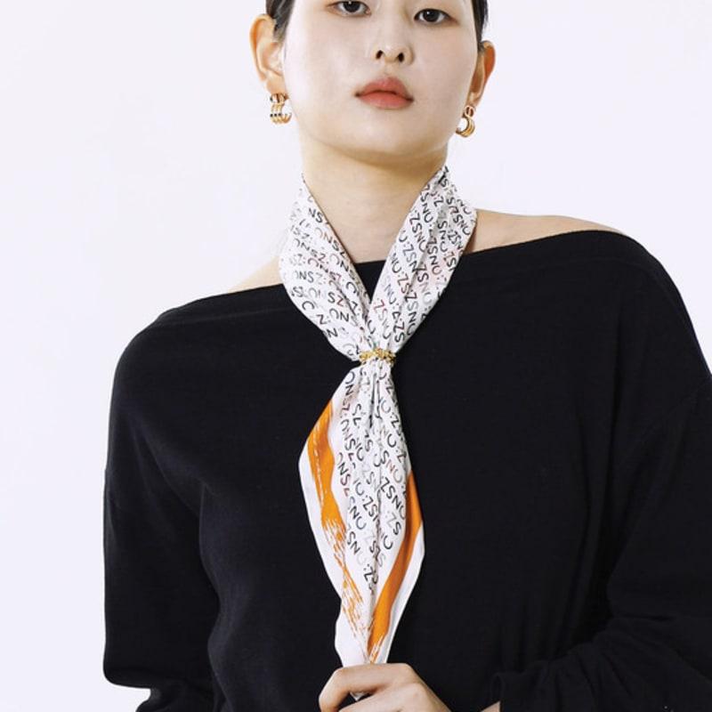 ONSZ Logo Design Silk Scarf