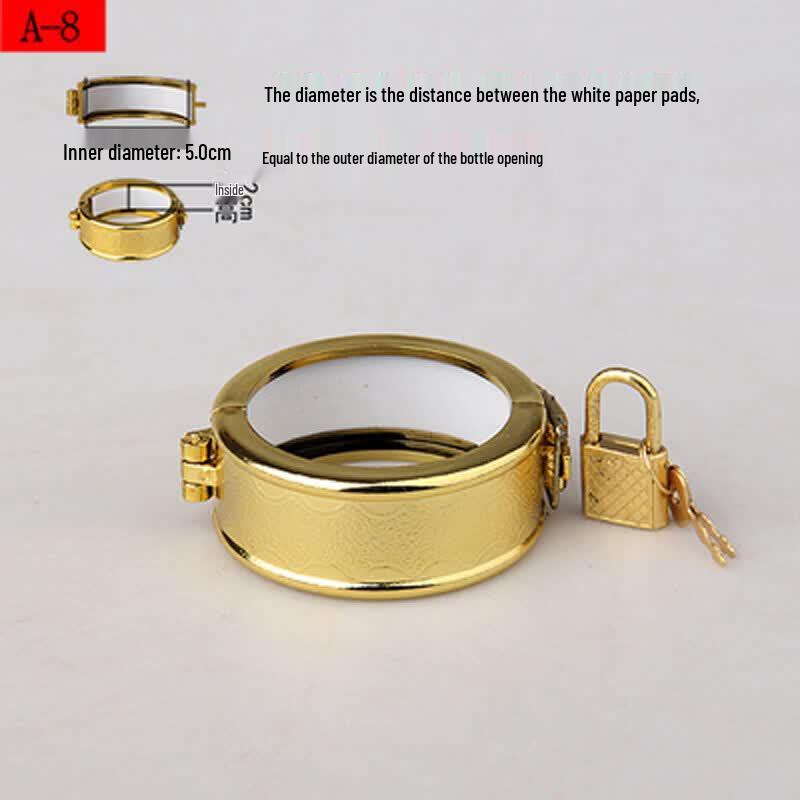 Qīwēi Ceramic Wine Bottle Sealing & Decorative Buckle
