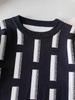 2025 Autumn/Winter Trendy Kids' Round Neck Jacquard Knit Sweater